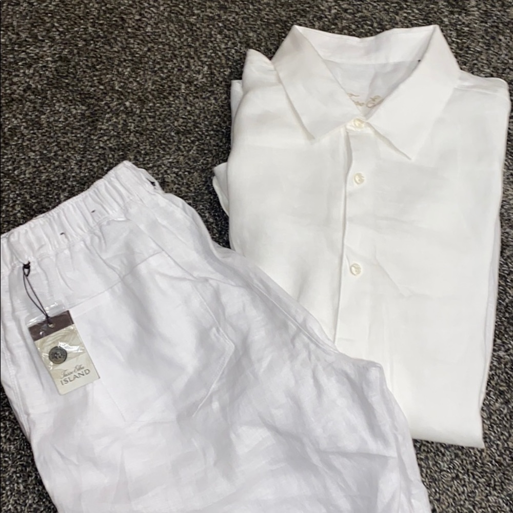 Mens linen outfit